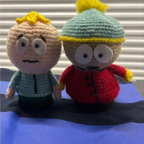Crocheted Eric Cartman and Butters Figure South Park - Picture 4 of 7